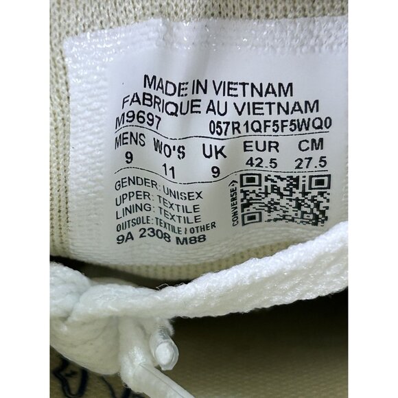 NEW Converse Chuck Taylor All Star Low Navy Blue Canvas Athletic Shoes Mens 9 - Picture 7 of 8